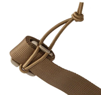 Карабін тактичний, фіксатор універсальний для Molle Tan, фото 3