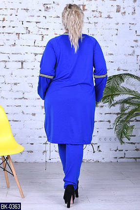 Неймовірний жіночий костюм двійка, тканина "Трикотаж двухнитка" 50, 52, 54, 56, 58, 60 розмір 50, фото 2