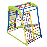 Дитячий спортивний комплекс для дому SportWood-Plus 130 см заввишки, фото 5