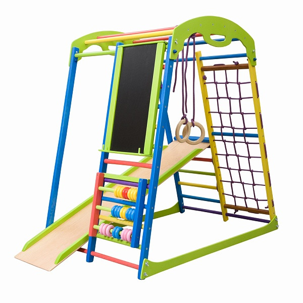 SportBaby Дитячий спортивний комплекс для будинку SportWood Plus