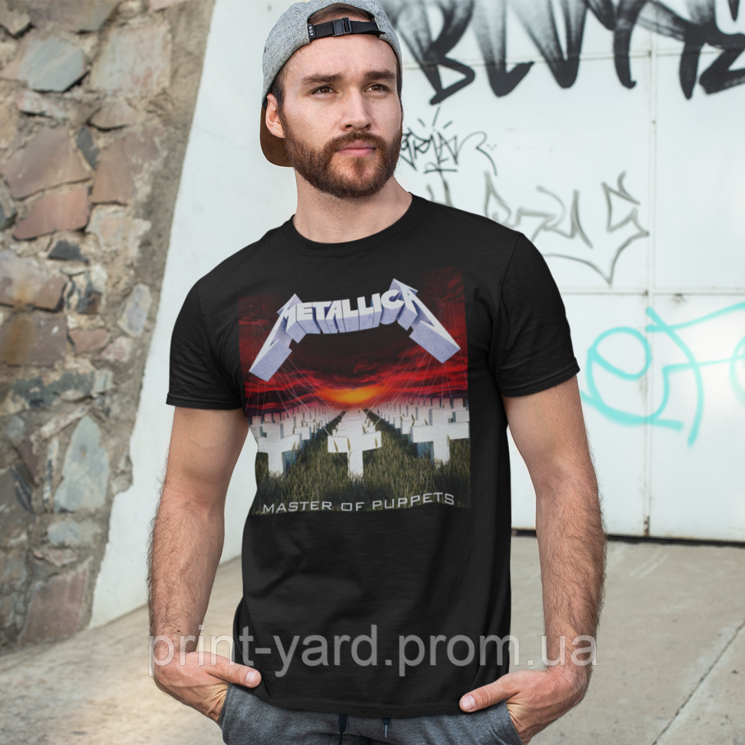 Metallica 13 (Master Of Puppets) Футболка мужская/унисекс (ID ...