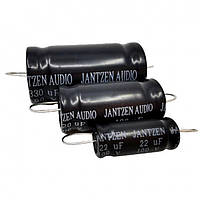 Конденсатор 001-6150 Конденсатор аудио Al Jantzen EleCap 27 мкФ 5% 100 В (DC) 13x27 мм аксиальный;