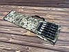 Подарунковий набір шампурів у чохлі Black 1. Шампури ручної роботи, фото 5