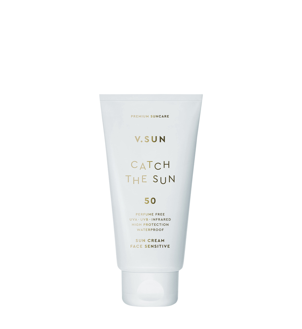 Крем сонцезахисний для обличчя Sun Cream Face Sensitive SPF 50 Perfume Free V.Sun
