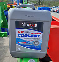 Антифриз AXXIS Premixed Coolant G11 | 5 КГ (Синий)