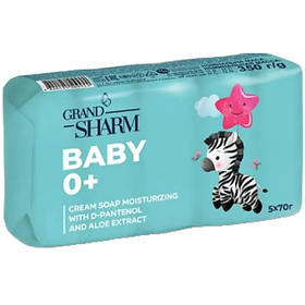Мило дитяче Grand Шарм турбота з перших днів з D-пантенолом та екстрактом алое 5*70 г
