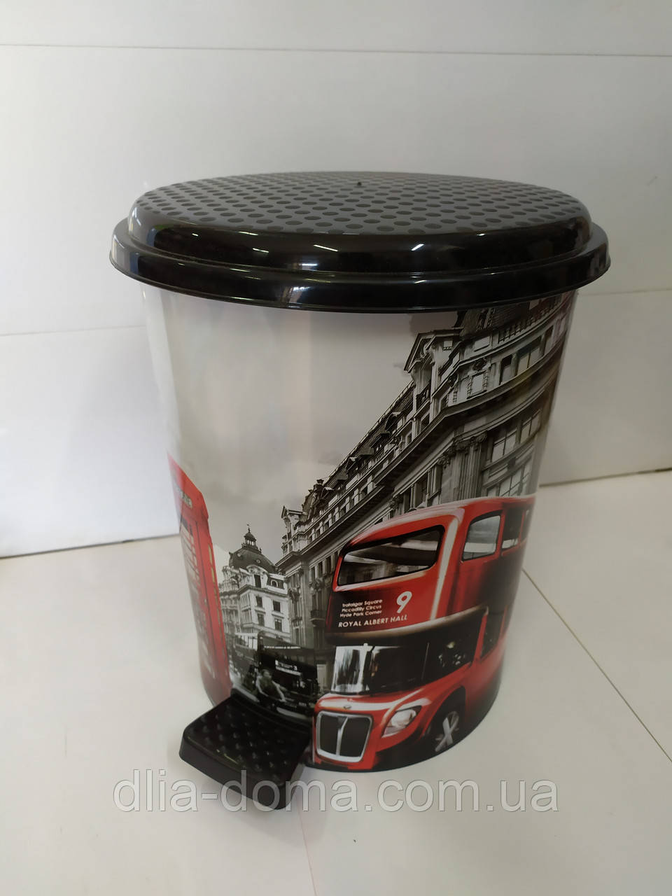 Відро відро з педаллю 17 літрів Elif, фото 1