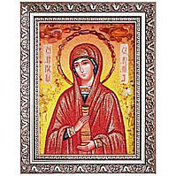 Икона "Святая мироносица Соломия" янтарная 40х60