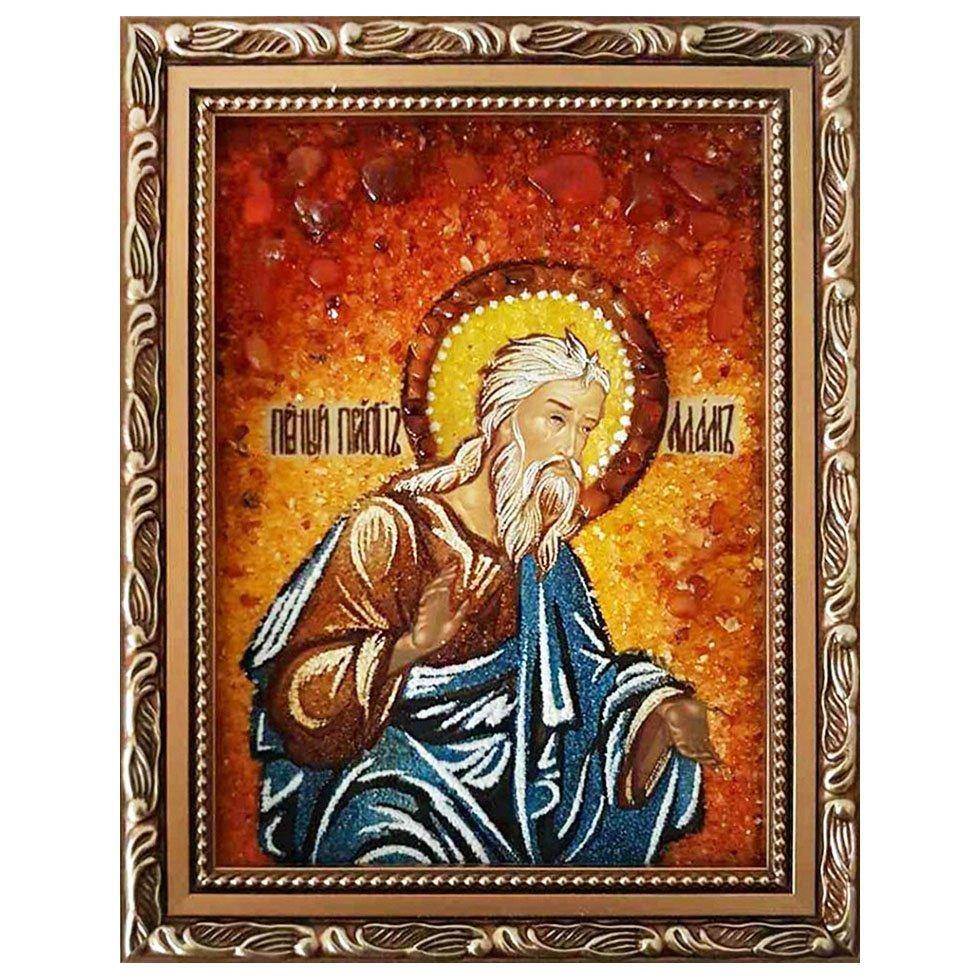 Икона "Святой Адам Праотец" янтарная 60х80 (ID#1914365207), цена: 5965 ...