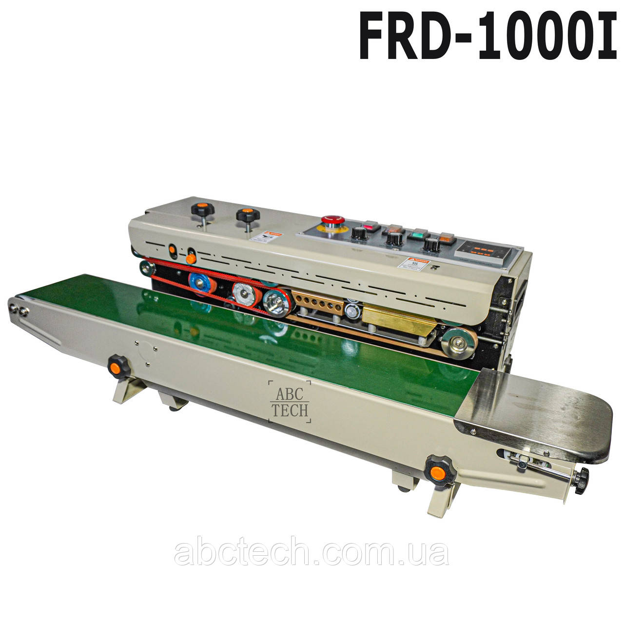 Роликовий зварювач FRD-1000I з датером кольоровим/тисненням Шов 10 мм Горизнтальний конвеєрний запайник