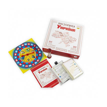 Настільна гра Вікторина Україна Майстер від 7 років, MKL1003, фото 2