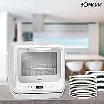 Міні посудомийна машина Bomann TSG 5701, фото 2