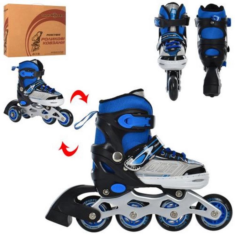 Розсувні ролики Profi розмір (27-30), A4147-XS-BL