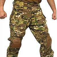 Брюки тактические с наколенниками HAWK Multicam L