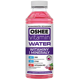 Vitamin Water Vitamins and Minerals OSHEE 555 мл Червоний виноград - Драконовий фрукт