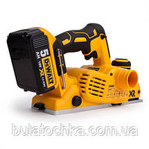 Рубанок акумуляторний безщітковий DeWALT DCP580P2, фото 4