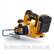 Рубанок акумуляторний безщітковий DeWALT DCP580P2, фото 5