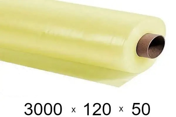 Плівка для теплиць 120 мкм - 3000 мм × 50 м - 24 місяці