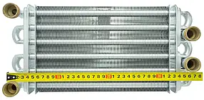 Бітермічний теплообмінник до газового котла Sime Format Zip 25 OF 6174232, фото 1
