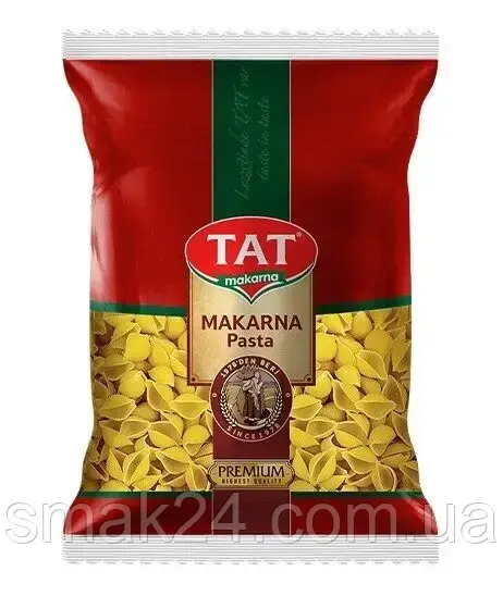 Макаронні вироби Мушлі TAT Premium Midye Shells 500г