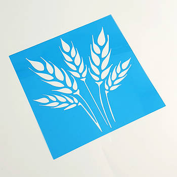 Трафарет Колоски (пшениця) 14.5х14.5 см