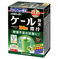 Аодзиру из капусты Кале Kampo Yamamoto Aojiru Kale Green Juice Powde, 22 шт.