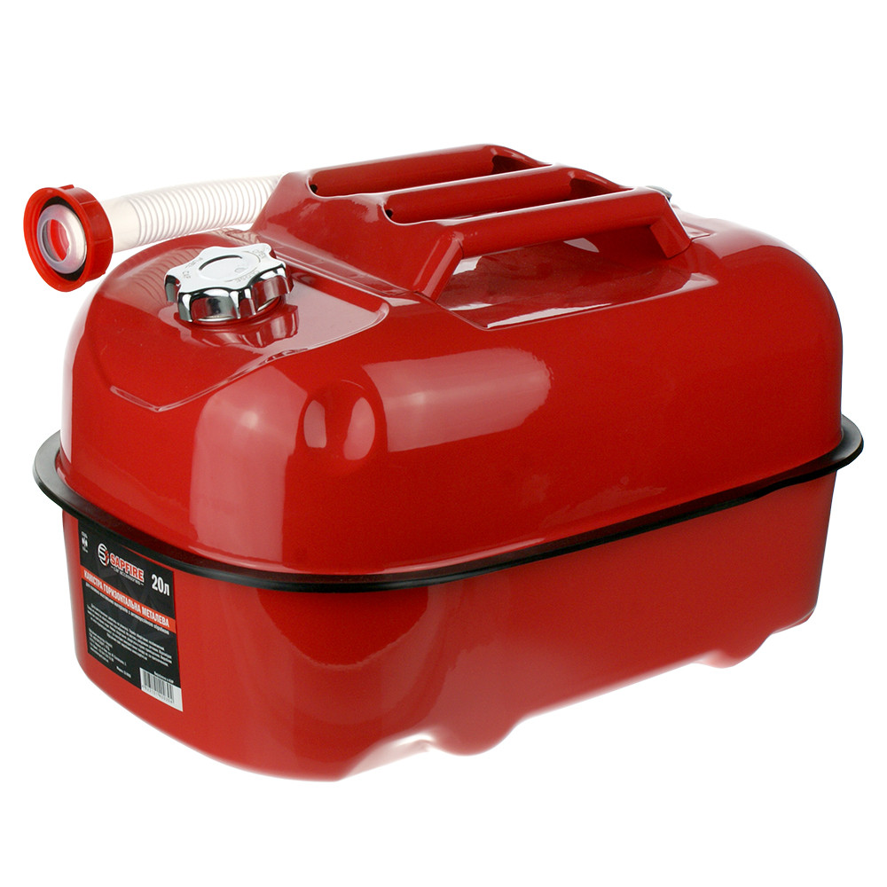 Каністра металева горизонтальна для ПММ 20 л SAPFIRE (400304)