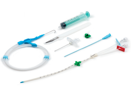 Комплект для катетеризації великих судин по методу Селдінгера двоканальний Balton 70 шт/ящ ZKDND7F20