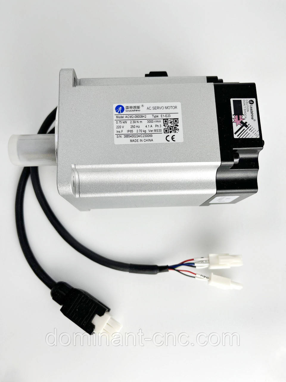 Серводвигун з гальмом AC servo Leadshine ACM2-08008H2E1-E17S