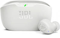 Беспроводные наушники (Bluetooth-гарнитура) JBL Wave Buds White (JBLWBUDSWHT)