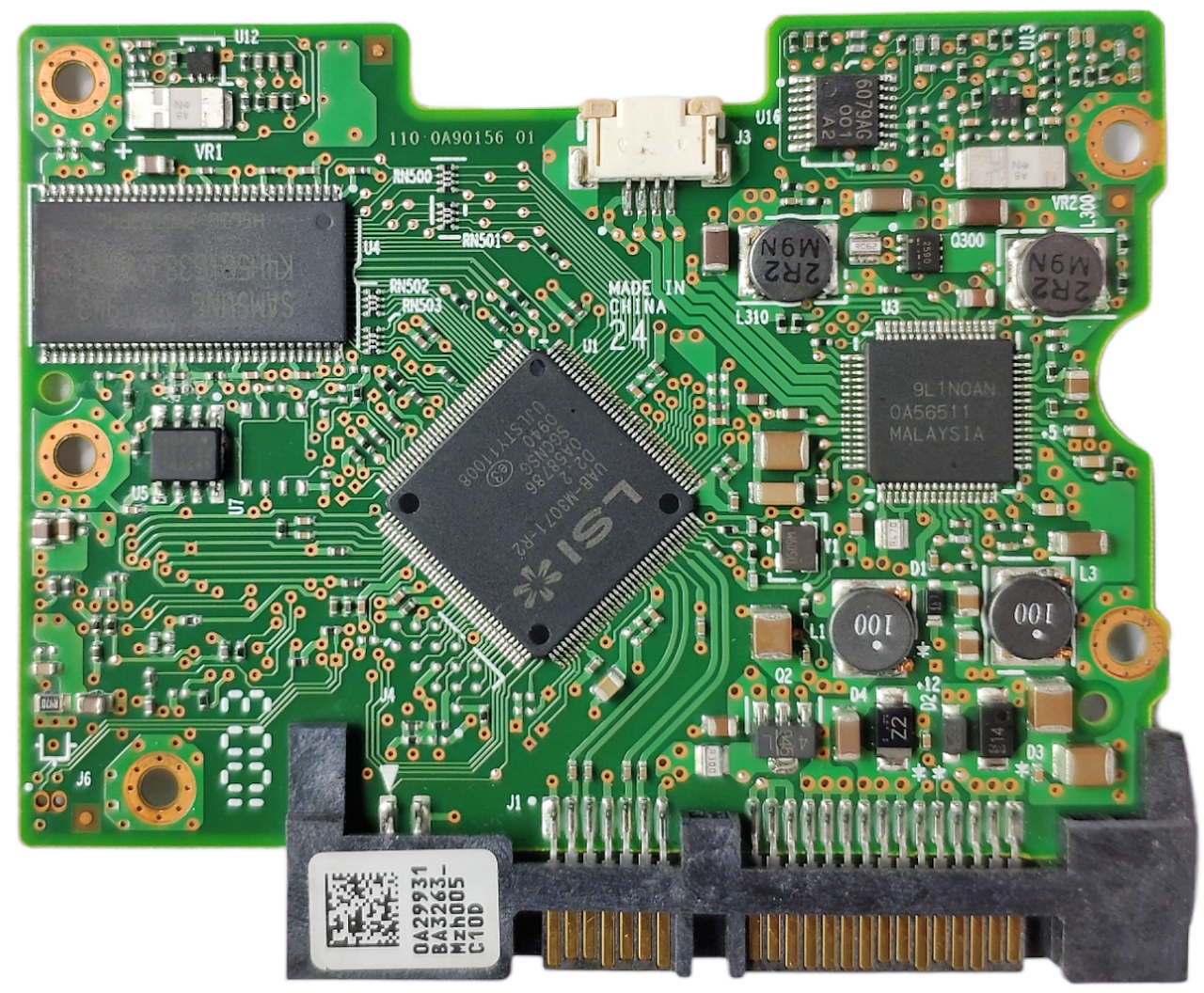 Плата HDD PCB 0A90158 0A59226 Hitachi HDT721016SLA380 HDT721025SLA380 HDT721032SLA380
