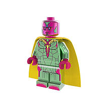 Фигурки Вижен Марвел для лего lego мини фигурка Marvel супер герои