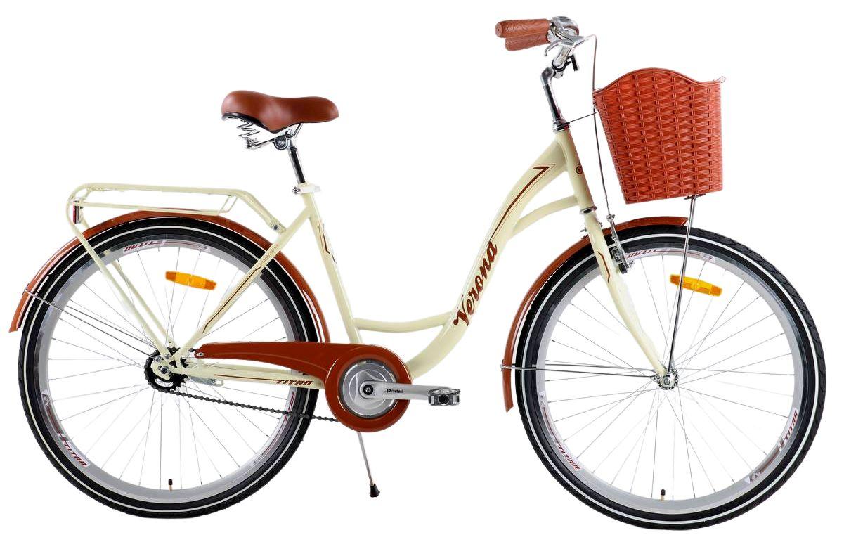 Міський велосипед Titan Verona 26" бежевий.
