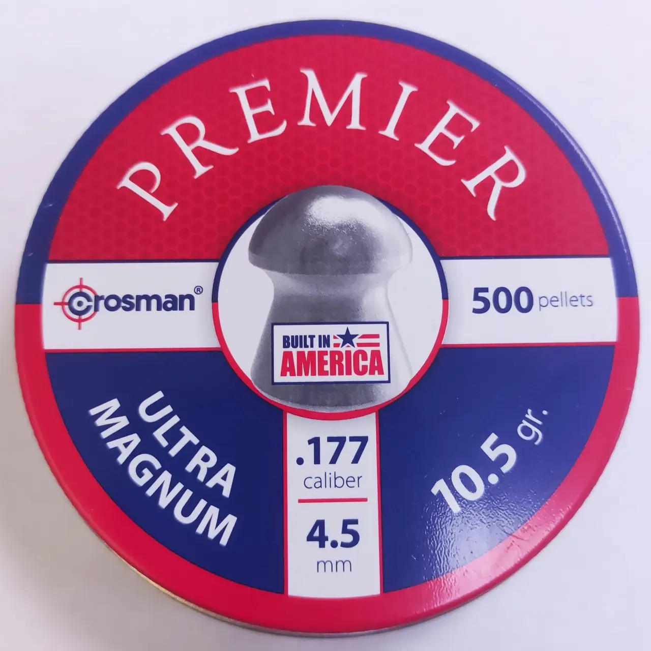 Кулі для пневматики Crosman Ultra Magnum 0.68 г. кал. 4.5 мм 500 шт.