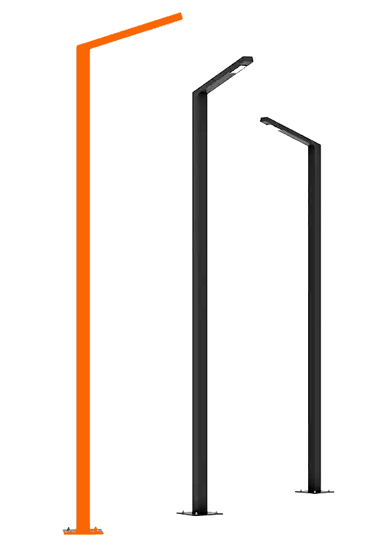Парковая светодиодная опора освещения Socar фото Парковая LED опора освещения Эльмонт Сокар фото