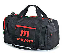 Сумка Mayers містка спортивна Чорна прямокутна велика (55/360/04)
