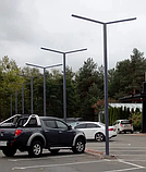 Сучасна Паркова світлодіодна опора освітлення Socar, фото 2