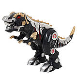 Динозавр на радіокеруванні (ходить, танцює, звук, світло, акумулятор, USB зарядне, висота 43см) SS858, фото 2