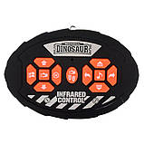 Динозавр на радіокеруванні (ходить, танцює, звук, світло, акумулятор, USB зарядне, висота 43см) SS858, фото 3