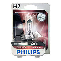 Лампа автомобільна галогенна PHILIPS Vision Plus +60% H7 12972VPB1 1 шт (399363)
