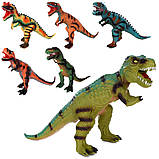 Динозавр музичний (6 видів на вибір, звуковий ефект, на батарейках, висота 64см) BY168-44-8-76-8-9-X63, фото 2
