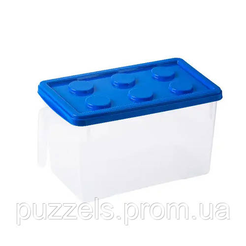 Купить Контейнер (органайзер) для хранения Лего 8.6 л Синий, цена 349 ...
