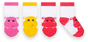 Шкарпетки дитячі для дівчинки GABBI NSD-162 демісезонні розмір 8-10 (в упаковке 6 штук)(90162)