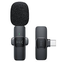 Бездротовий мікрофон WK V30 чорний