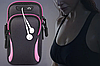 Чохол на руку Primo Sport універсальний спортивний для телефона до 6.5" - Black-Pink, фото 3