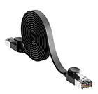 Кабель LAN Baseus RJ45 Gigabit network cable 8M Black PCWL-E01, фото 3