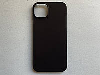 Чехол - бампер (чехол - накладка) для Apple iPhone 14 Plus чёрный, матовый, ударопрочный пластик