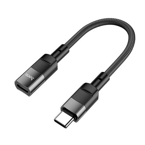 Купити Перехідник адаптер Lightning на TypeC HOCO adapter (2A, 10 см