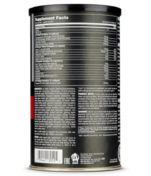 Купить Universal Nutrition, Animal Flex, комплексная добавка для ...