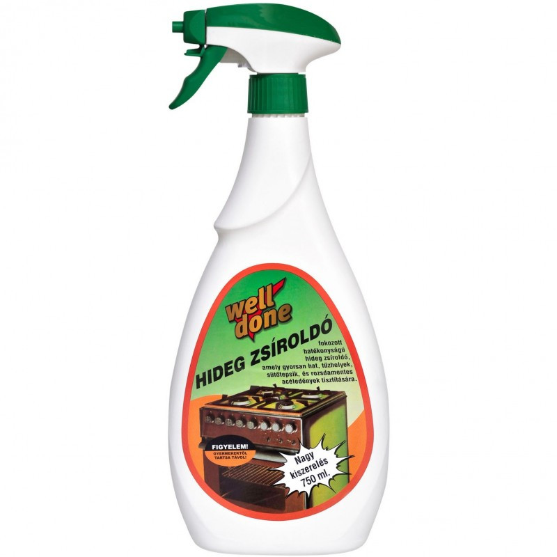 Знежирювачах Well Done для плит і духовок 750 ml